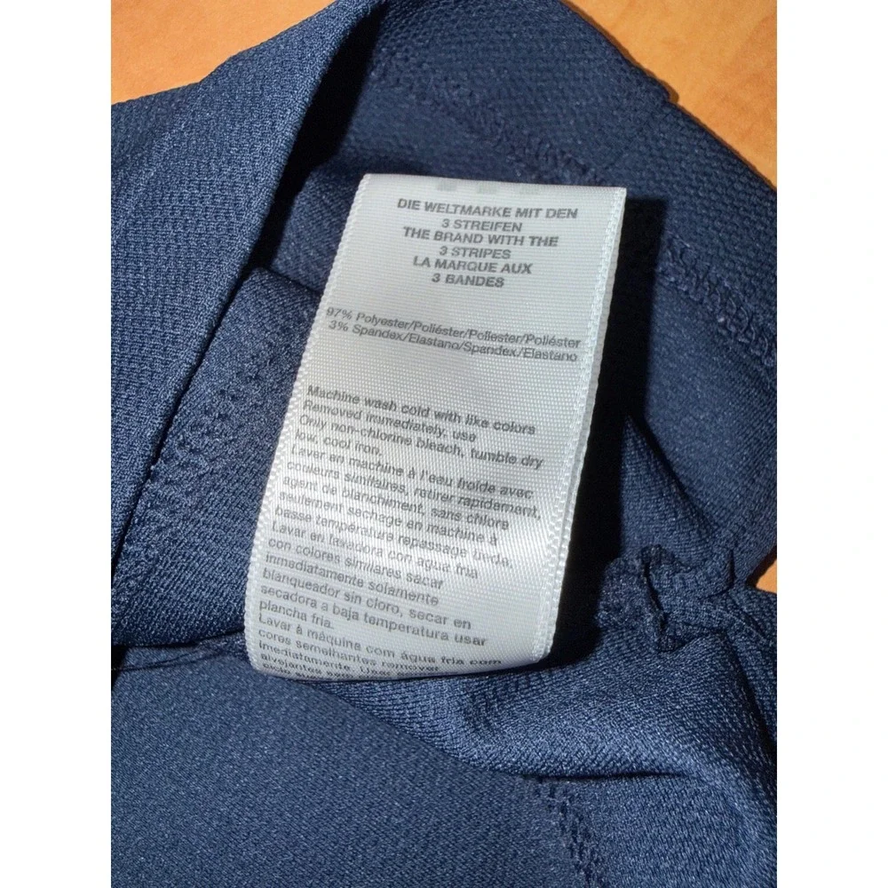 Adidas Notre Dame Fighting Irish Navy Blue Climalite Polo Shirt Mens Large L